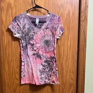 Floral Fusion Short Sleeve Tee